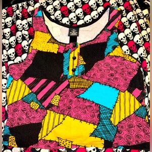 Nightmare Before Christmas Cropped Tank Top